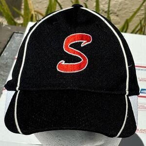 Black & Red Teen's Hat